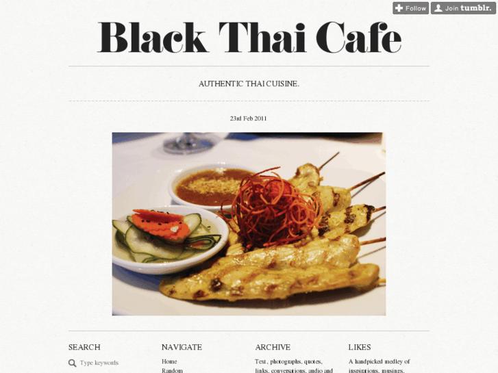 www.blackthaicafe.com