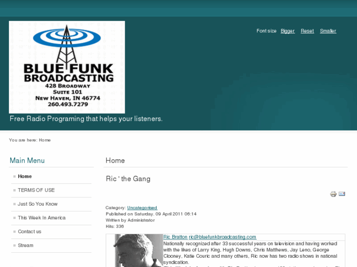 www.bluefunkbroadcasting.com