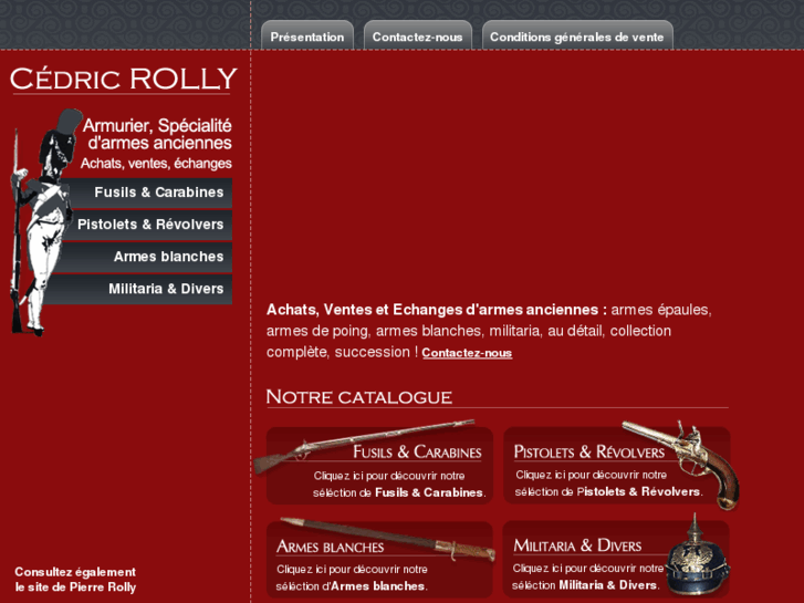 www.cedric-rolly-armes.fr