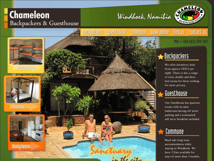 www.chameleonbackpackers.com