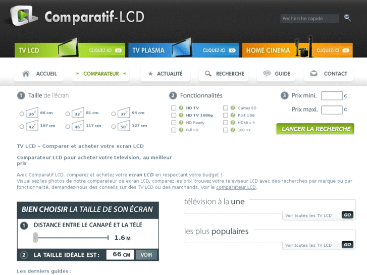 www.comparatif-lcd.com