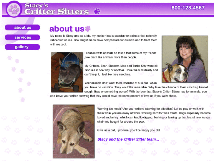 www.crittersittersbystacy.com