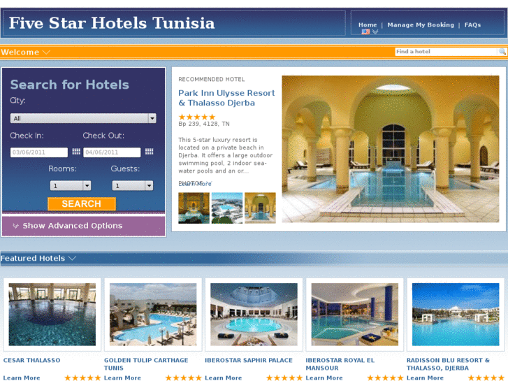 www.fivestarhotelstunisia.com