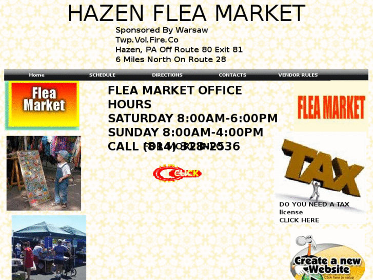 www.hazenfleamarket.com