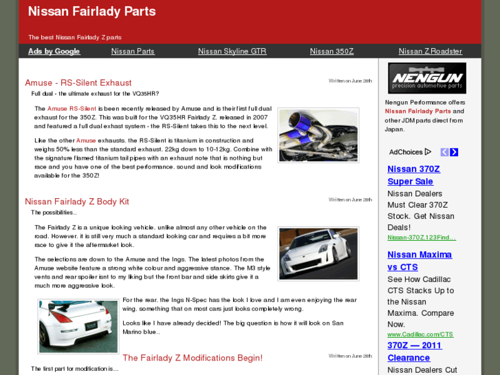 www.nissan-fairlady-parts.com