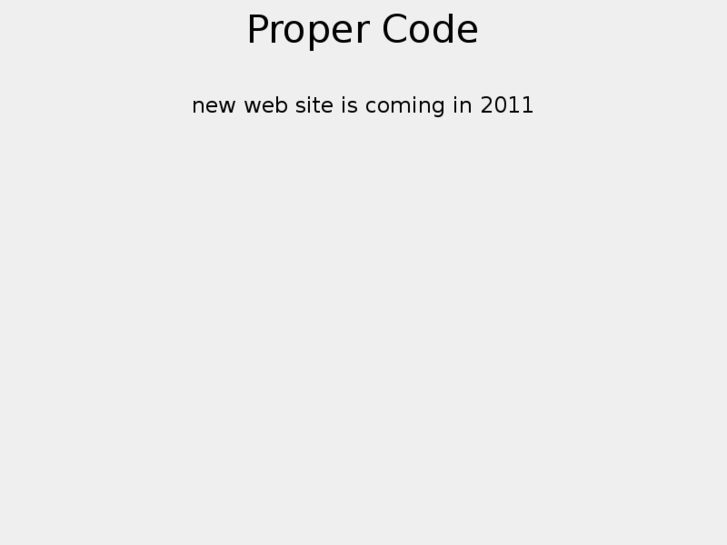 www.propercode.com