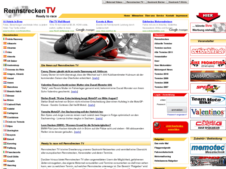 www.rennstrecken.tv