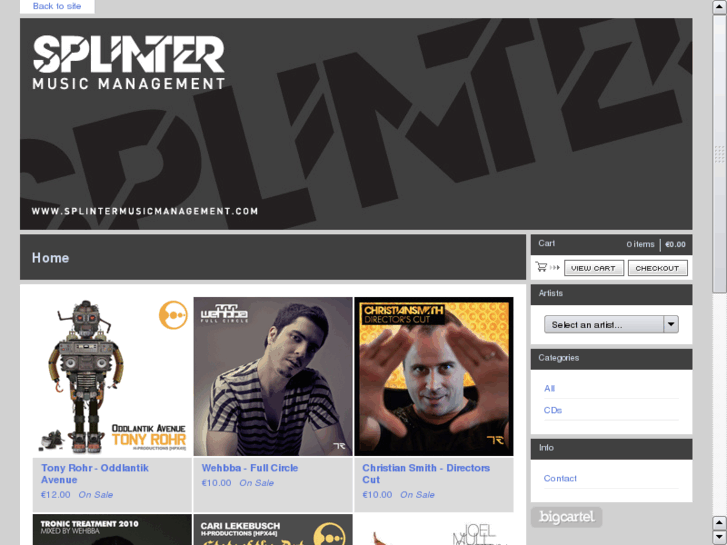 www.splintermusicmanagement.com