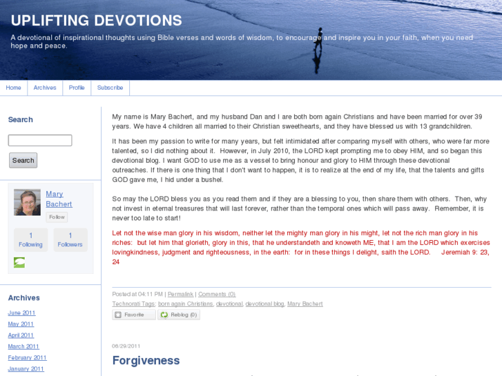 www.upliftingdevotions.com