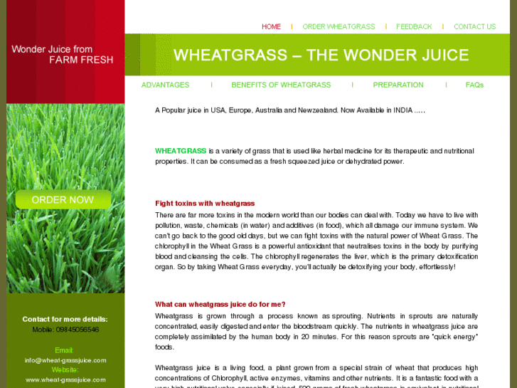 www.wheat-grassjuice.com