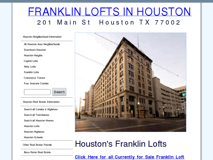 www.franklinloftshouston.com