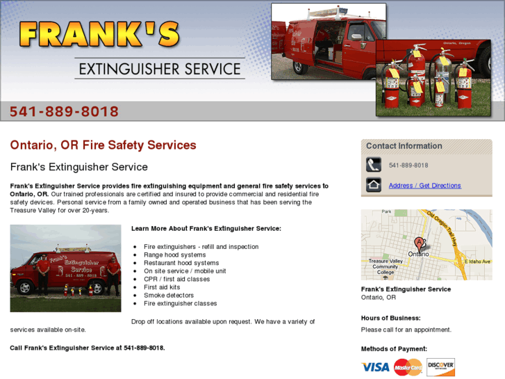 www.franksfireextinguisher.net