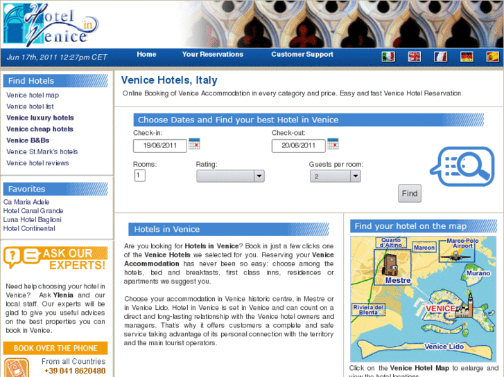 www.hotelinvenice.com