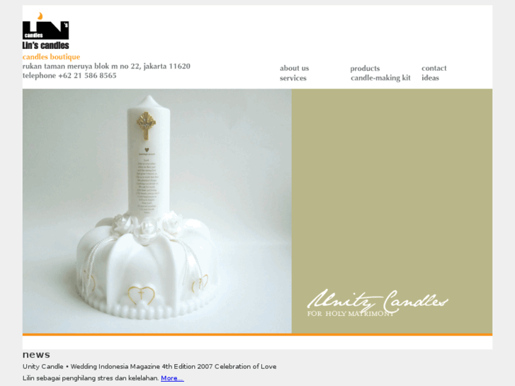www.linscandles.com
