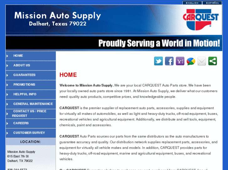 www.missionautosupply.com