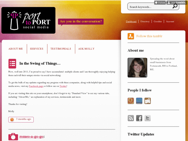 www.porttoportsocialmedia.com