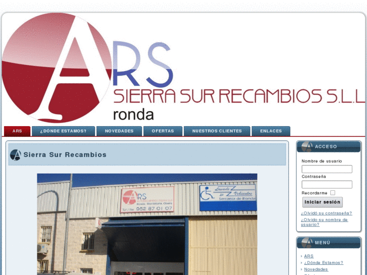 www.sierrasurrecambios.es