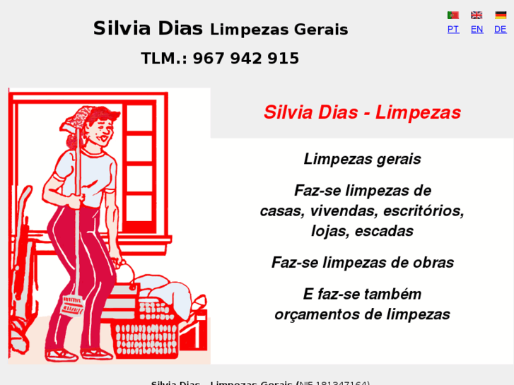 www.silvia-limpezas.com