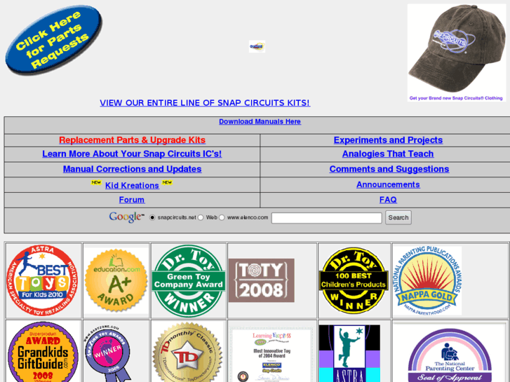 www.snapcircuits.net