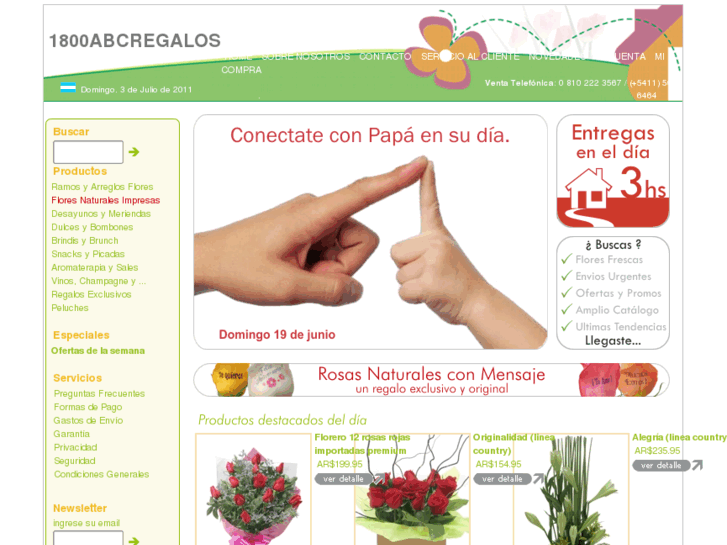 www.1800abcregalos.com.ar