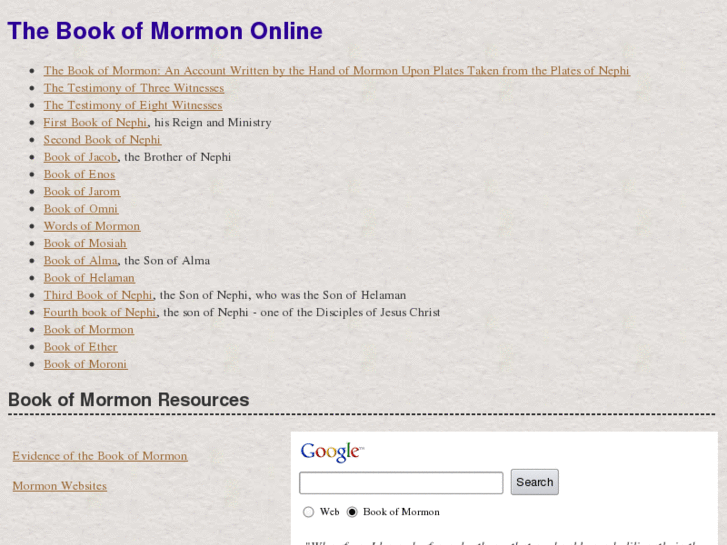 www.bookofmormononline.org