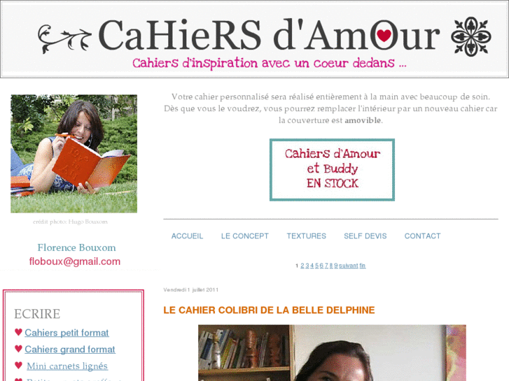 www.cahiersdamour.com