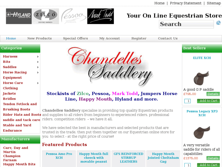 www.chandellessaddlery.co.uk