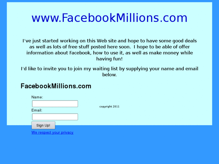 www.facebookmillions.com