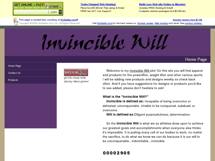 www.invinciblewill.com