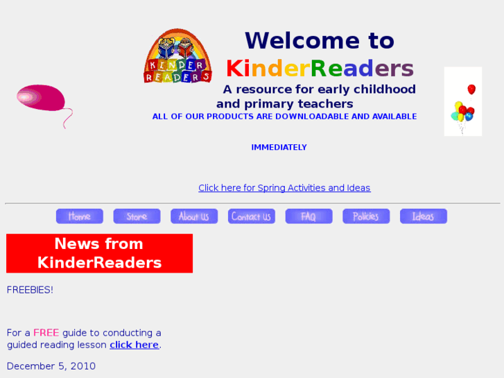 www.kinderreaders.com