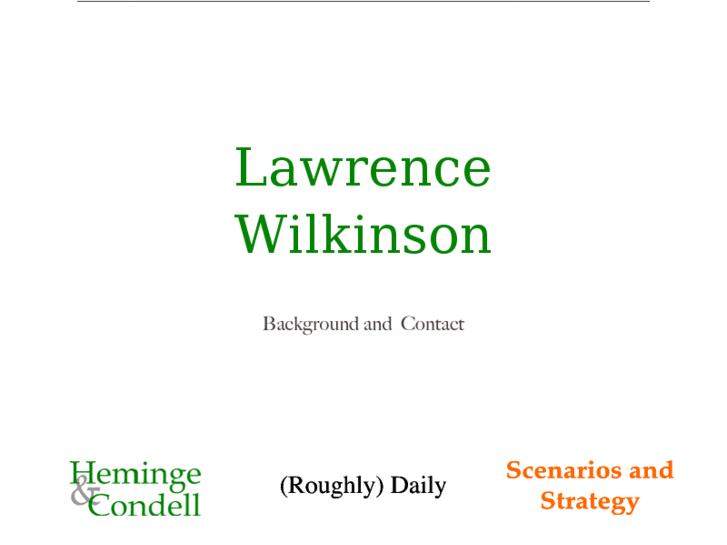 www.lawrencewilkinson.net