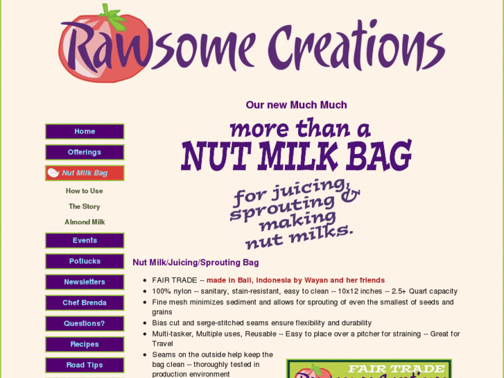 www.rawnutmilkbag.com