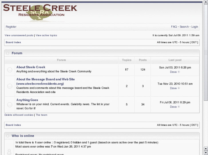 www.steelecreekforum.org