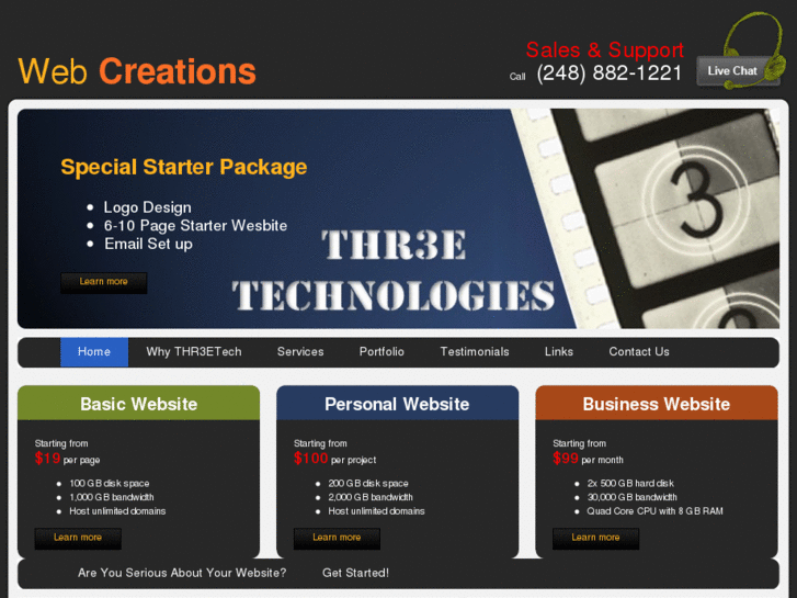 www.thr3etech.com