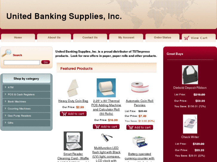 www.unitedbankingsupplies.com