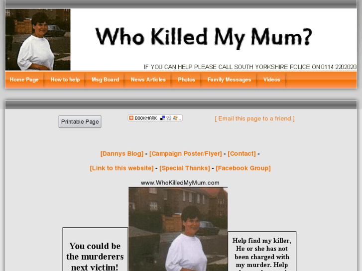 www.whokilledmymum.com