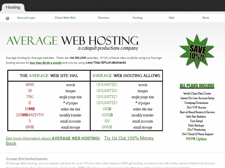 www.averagewebhosting.com