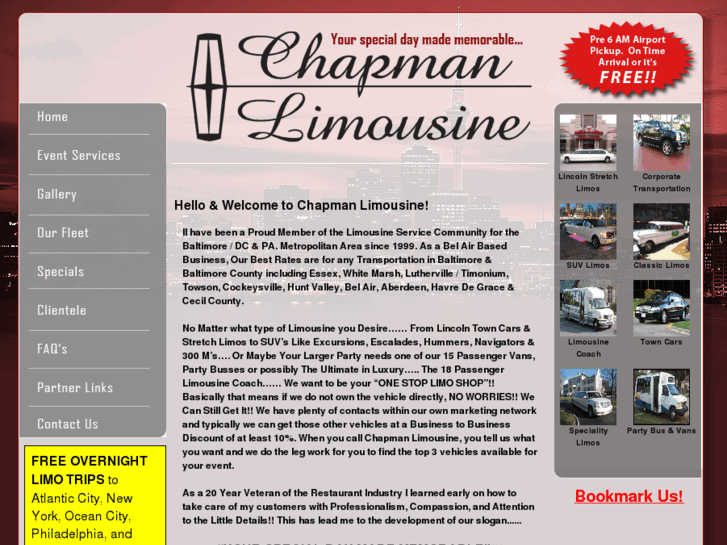 www.chapmanlimo.com