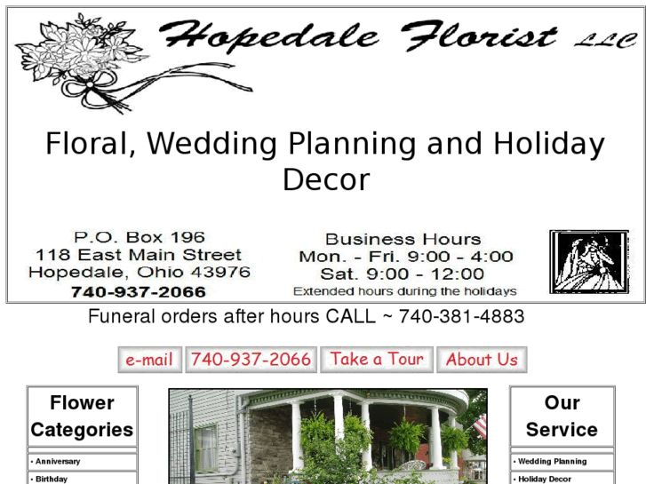 www.hopedalefloristllc.com