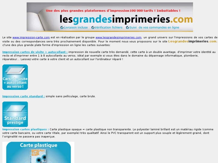 www.impression-carte.com