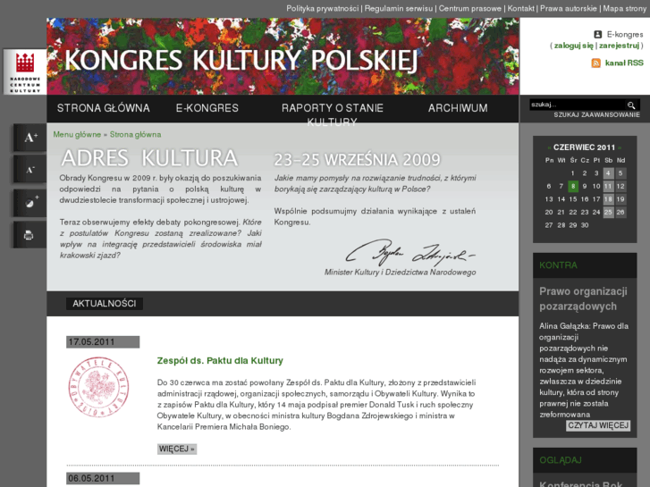 www.kongreskultury.pl