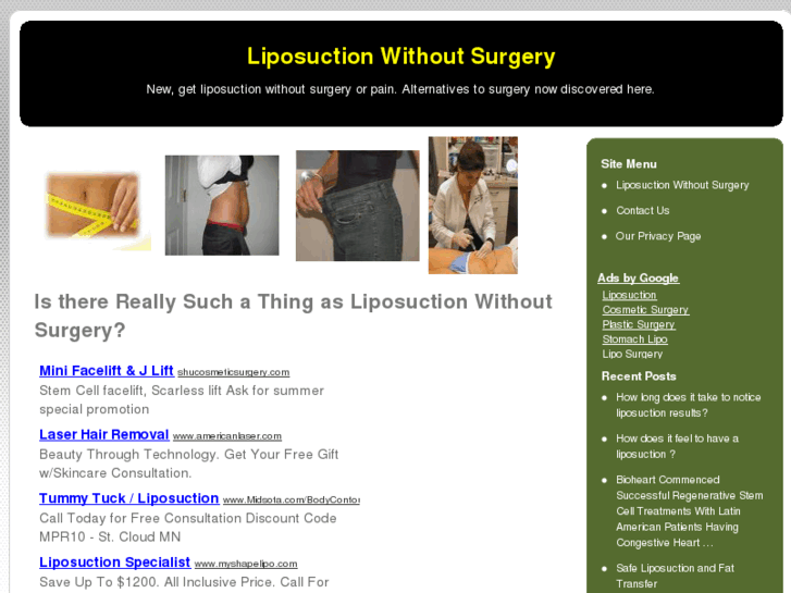 www.liposuctionwithoutsurgery.net