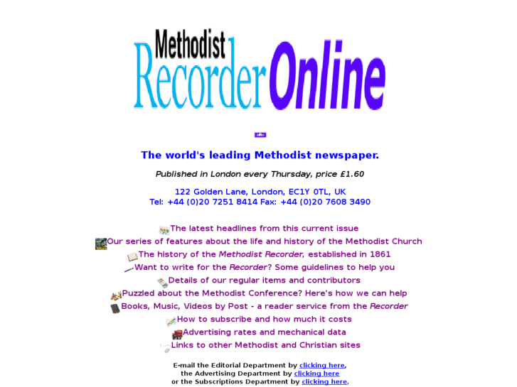 www.methodistrecorder.co.uk