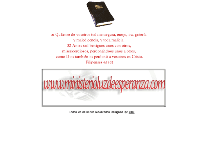 www.ministerioluzdeesperanza.com