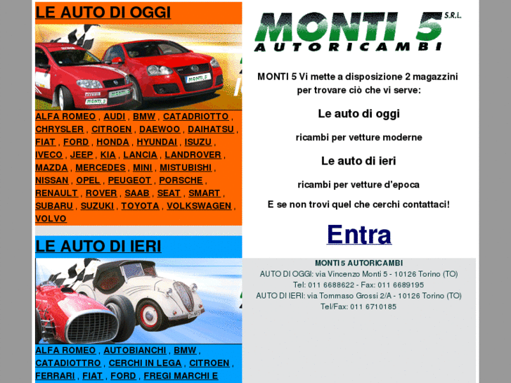 www.monti5autoricambi.com