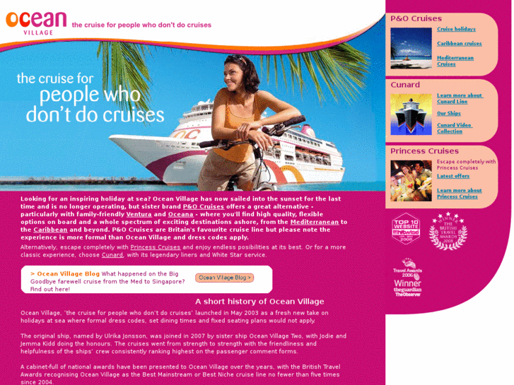 www.oceanvillageholidays.com