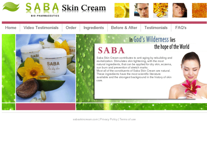 www.sabaskincream.com