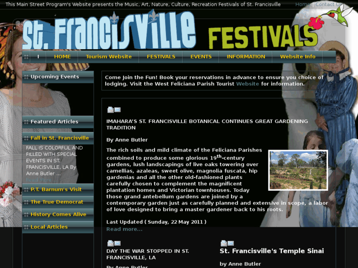 www.stfrancisvillefestivals.com