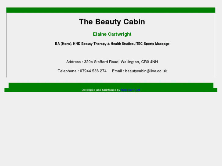 www.thebeautycabins.com