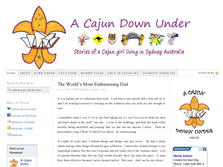 www.acajundownunder.com